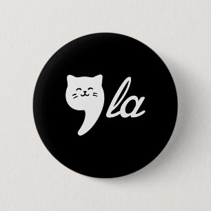 Comma La Cat Ladies For Kamala Harris Kids Girls F Button