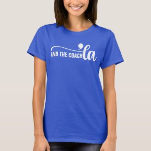 Comma la & Coach Kamala Harris Coach Blue T-Shirt