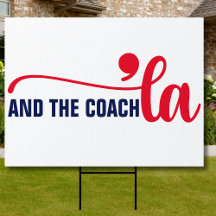 Comma la & Coach | Kamala Harris Coach