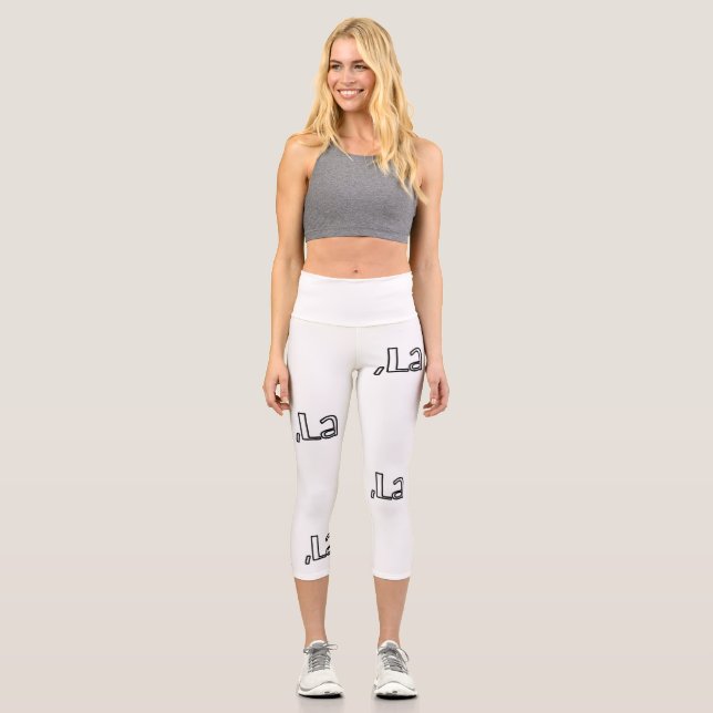Comma La High Waisted Capris, Kamala Harris 2024 Capri Leggings (Front)