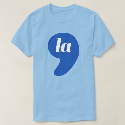 Comma La _ Kamala Blue T_Shirt