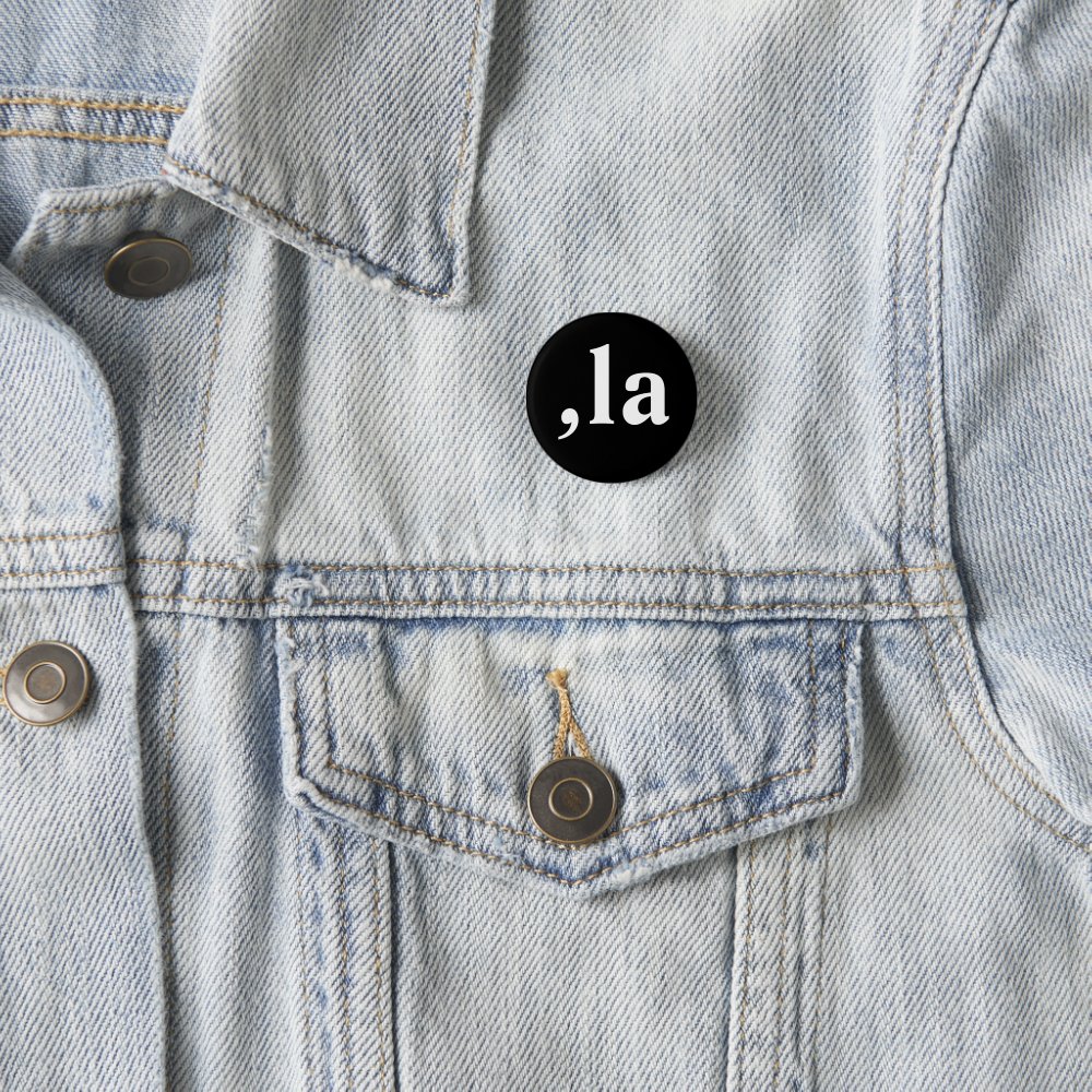 Disover Comma La / Kamala for VP Rebus Pin Buttons