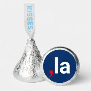 Comma La kamala funny pronunciation red white blue Hershey®'s Kisses®