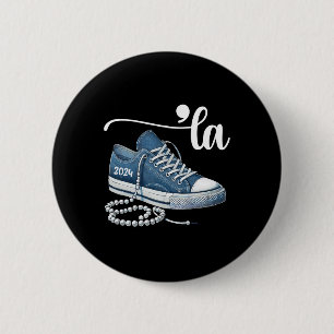 Comma La Kamala Harris024 Cute Shoes Election025 Button