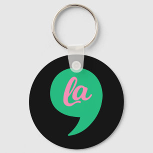 Comma La Kamala Harris 2022 Election Voting Costum Keychain