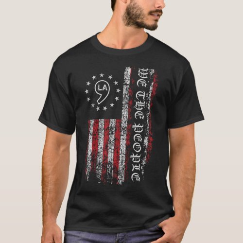 Comma La _ Kamala Harris 2024 We The People Us Fla T_Shirt