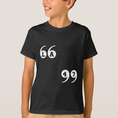 Comma La Kamala Harris 47  T_Shirt