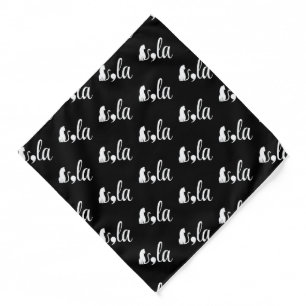 Comma La Kamala Harris - cat mom for Kamala Bandana