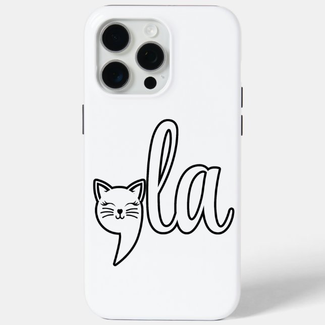 Comma La Kamala Harris - cat mom for Kamala  Case-Mate iPhone Case (Back)