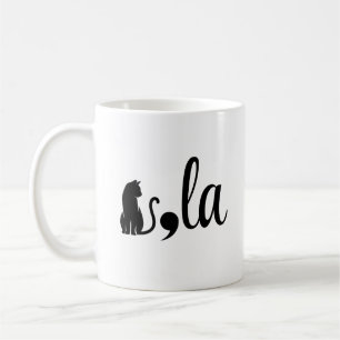 Comma La Kamala Harris - cat mom for Kamala  Coffee Mug