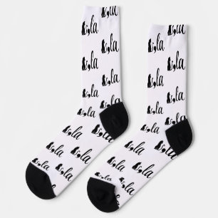 Comma La Kamala Harris - cat mom for Kamala Socks