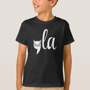 Comma La Kamala Harris - cat mom for Kamala T-Shirt