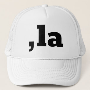 Comma La Kamala Harris - customized text design  Trucker Hat