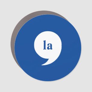 comma-la / Kamala Harris for President 2024 Car Magnet