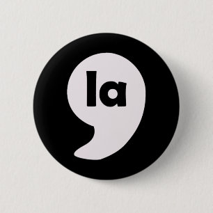 Comma La Kamala Harris For President 2024 Election Button