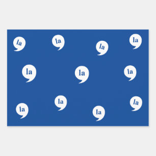 comma-la / Kamala Harris for President 2024 Wrapping Paper Sheets