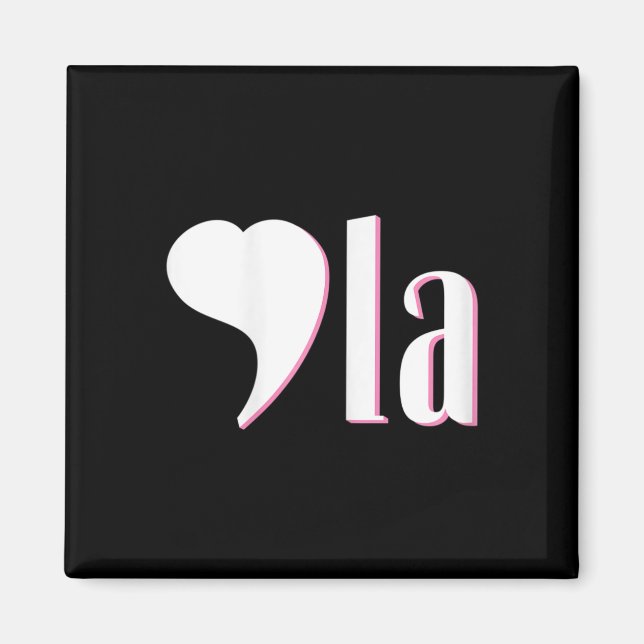 Comma La Kamala Harris Funny Democrat Support 2020 Magnet (Front)