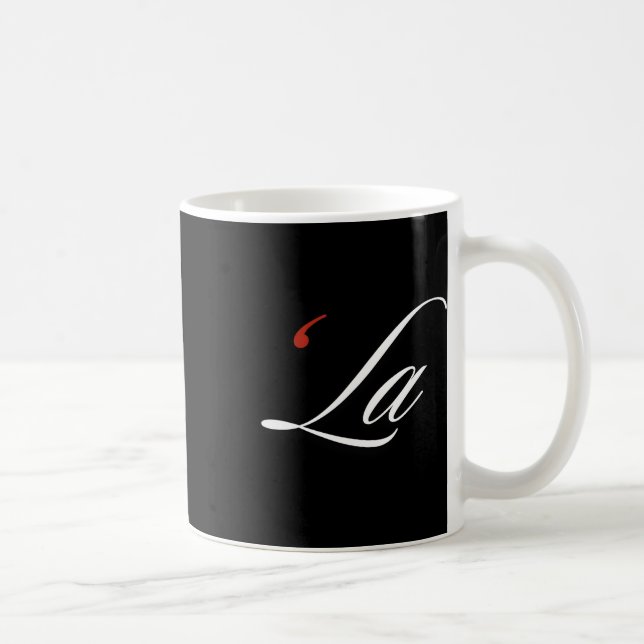 Comma La Kamala Harris Funny Punctuation La Electi Coffee Mug (Right)