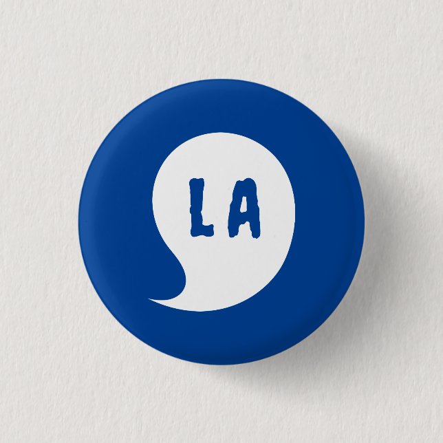 comma-la Kamala Harris Halloween for President2024 Button (Front)