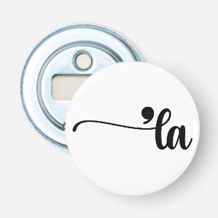 Comma La Kamala Harris Punctuation La Election Bottle Opener