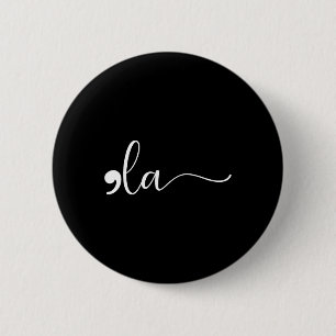 Comma La Kamala Harris Punctuation La Election Vot Button