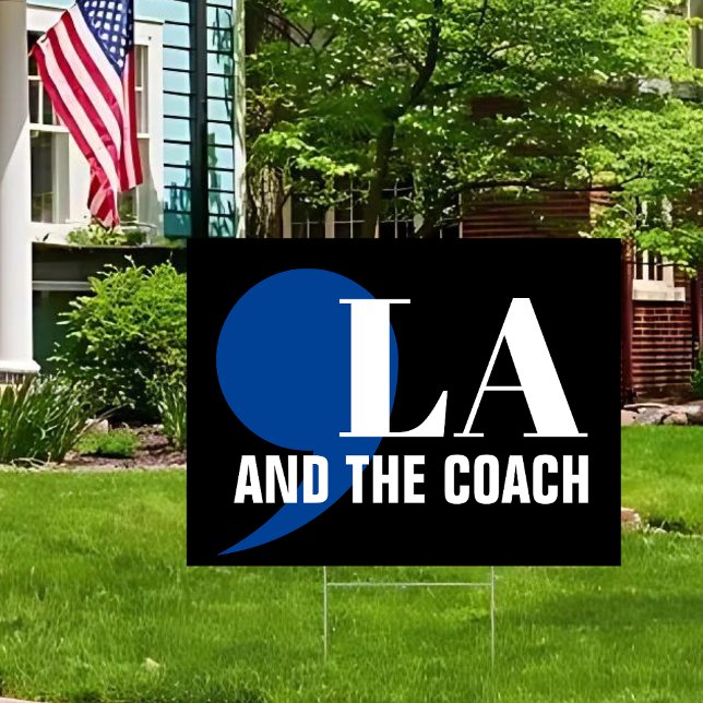 Comma La Kamala Harris Tim Walz Coach 2024 Commala Sign (Creator Uploaded)