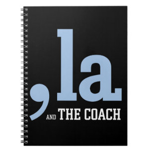 Comma La Kamala Harris Tim Walz Coach 2024  Notebook