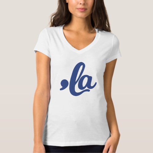 Comma La Kamala La _ Kamala Harris V_Neck T_Shirt