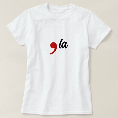 Comma La Minimalist Kamala Harris T_Shirt