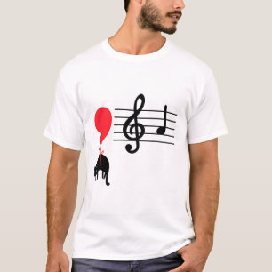 Comma La Music Notes Kamala Harris Music Teacher E T-Shirt
