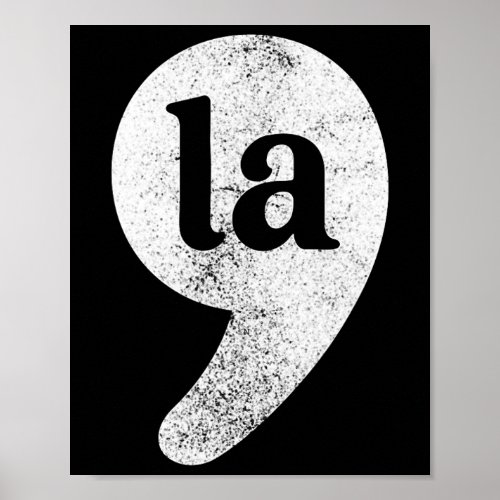 Comma La  Poster