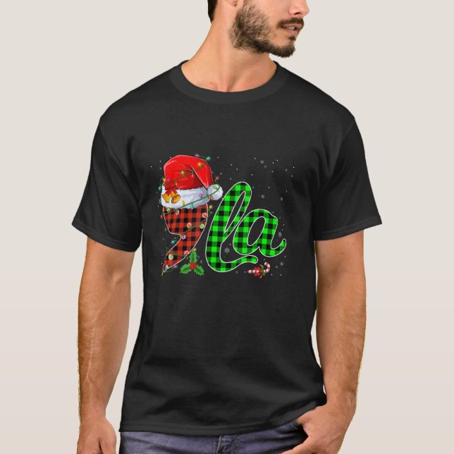 Comma La Santa Hat Kamala Harris 2024 Madam Presid T-Shirt (Front)