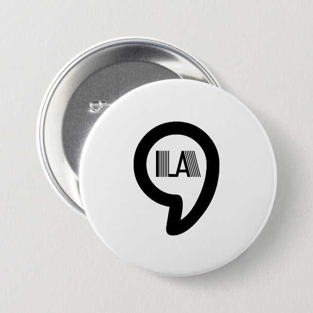 CommaLa - Kamala Button (Front & Back)