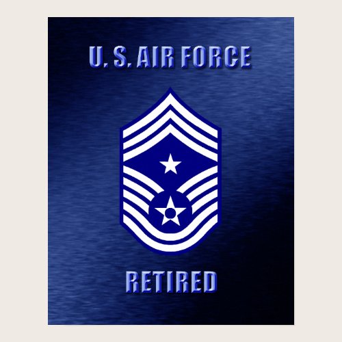 Command Chief Master Sergeant Poster