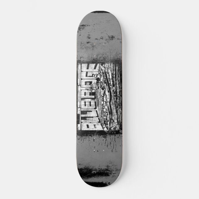 Command ship Blue Ridge 8 1/8" Skateboard Deck (Front)