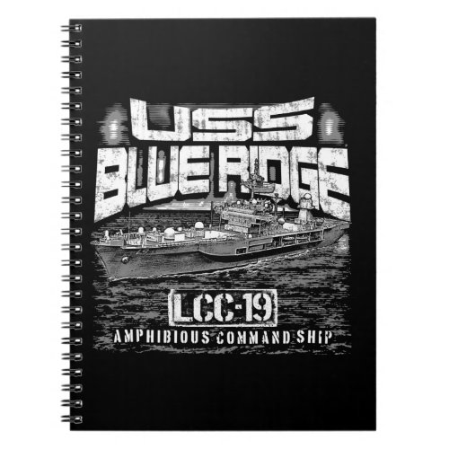 Command ship Blue Ridge Notebook