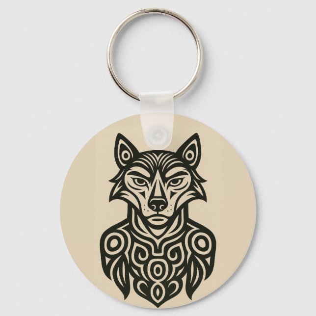 Commander Furry Keychain (Back)
