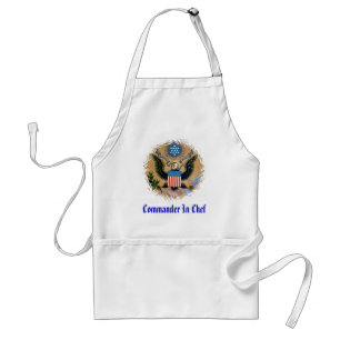 Commander In CHEF Adult Apron