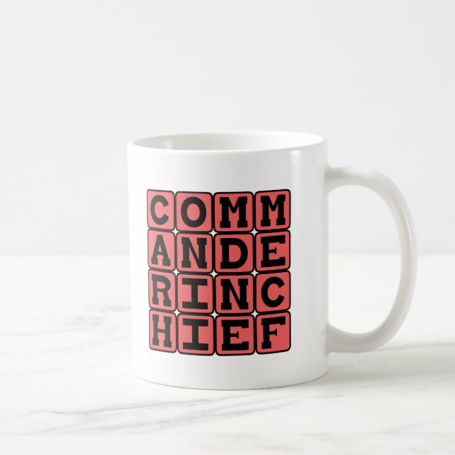 Commander in Chief, President Coffee Mug (Right)