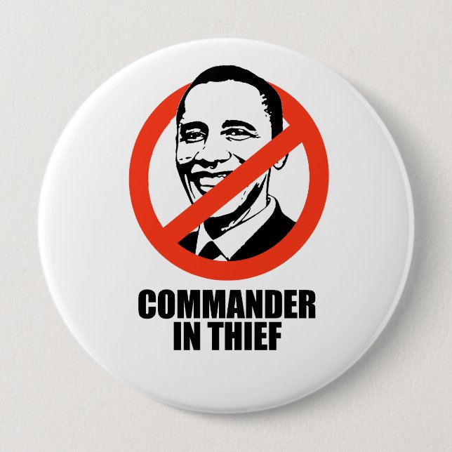 Commander in Thief Button (Front)