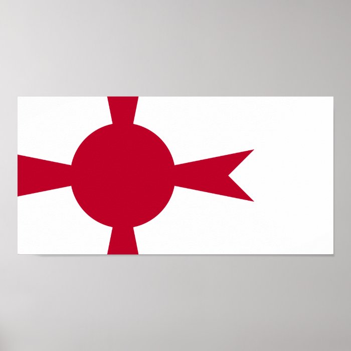 Commander Of Imperial Japanese Navy, Japan flag Print