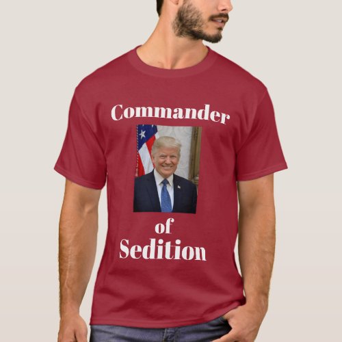 Commander of Sedition T_Shirt