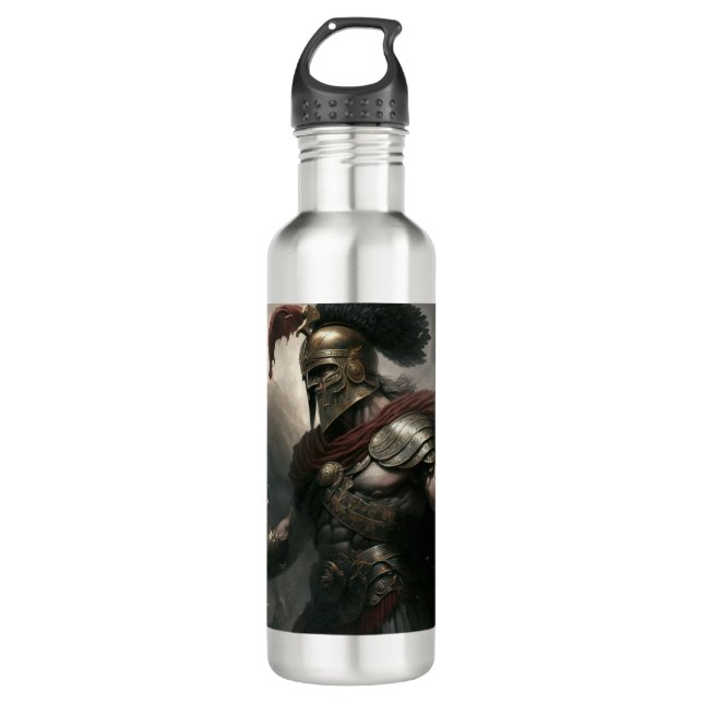 Commander Stainless Steel Water Bottle (Front)