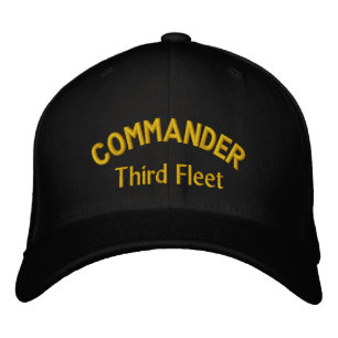 COMMANDER, Third Fleet Embroidered Baseball Cap