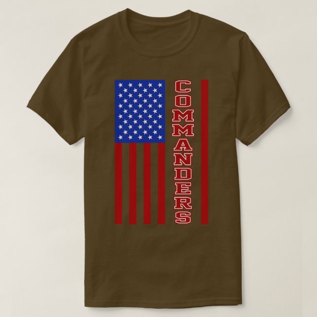 Commanders Football T-Shirt (Design Front)