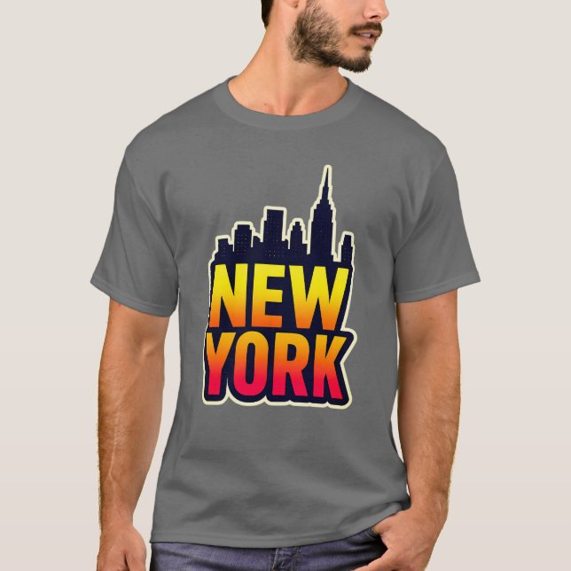 Commanding New York T-Shirt (Front)