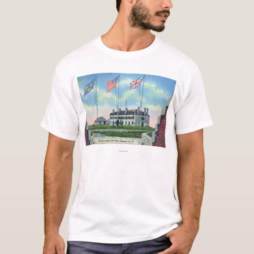 Commanding Officer Room in Old French Castle T_Shirt