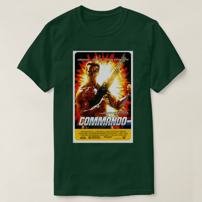 Commando alternate poster T-Shirt (Design Front)