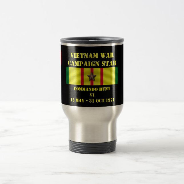 Commando Hunt VI Campaign Travel Mug (Center)