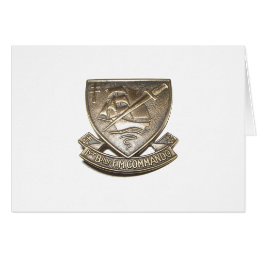 Commando Kieffer - Badge 1 BFMC Cards (Front Horizontal)